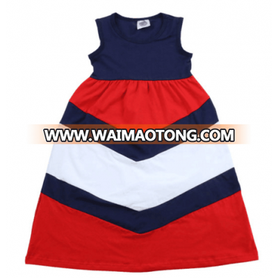 the cotton new style Sleeveless Dress for baby or adult girl